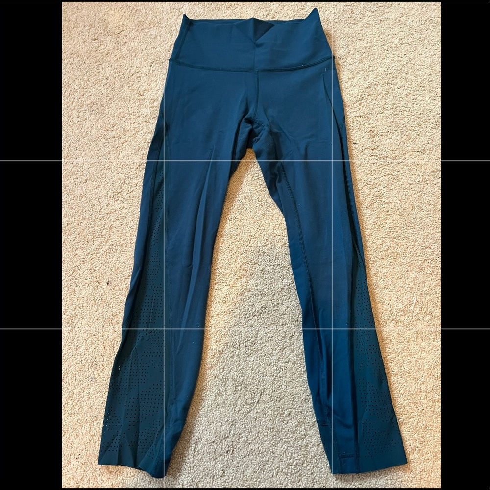 Turquoise Lulu Lemon Leggings